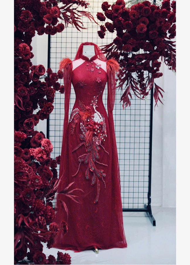 Áo dài cưới 5