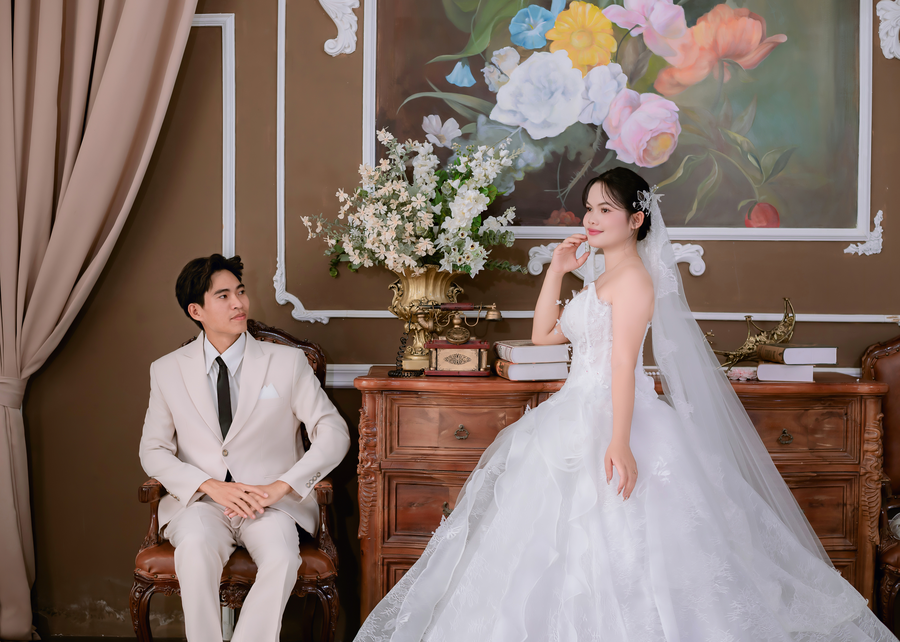Chân dung cô dâu chú rể trong bộ ảnh cưới tuyển chọn